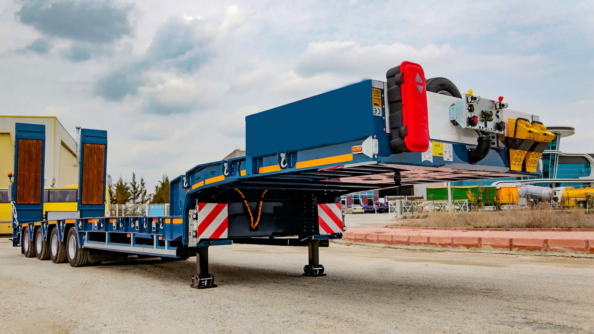 4 AXLE EXTENDABLE LOWBED